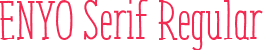 ENYO Serif Regular